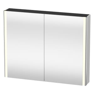 Duravit Xsquare Spiegelschrank 100 x 80 cm, 2 Türen, Steckdose: LKZ 2 (CH)