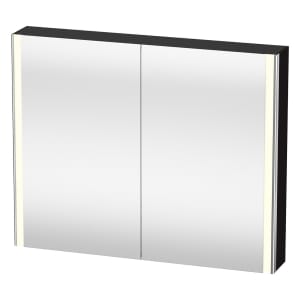 Duravit Xsquare Spiegelschrank 100 x 80 cm, 2 Türen, Steckdose: LKZ 2 (CH)