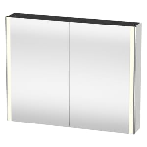 Duravit Xsquare Spiegelschrank 100 x 80 cm, 2 Türen, Steckdose: LKZ 1 (F)