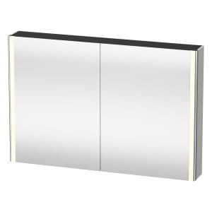 Duravit Xsquare Spiegelschrank 120 x 80 cm, 2 Türen, Steckdose: LKZ 0 (DE,AT)