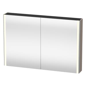 Duravit Xsquare Spiegelschrank 120 x 80 cm, 2 Türen, Steckdose: LKZ 1 (F)
