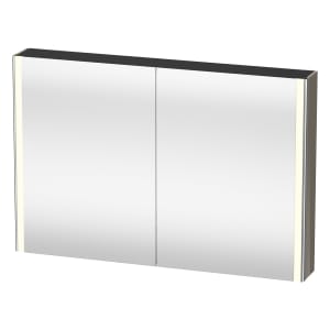 Duravit Xsquare Spiegelschrank 120 x 80 cm, 2 Türen, Steckdose: LKZ 2 (CH)