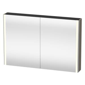 Duravit Xsquare Spiegelschrank 120 x 80 cm, 2 Türen, Steckdose: LKZ 1 (F)
