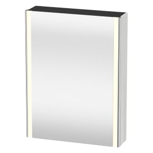 Duravit Xsquare Spiegelschrank 60 x 80 cm, 1 Tür Anschlag links, Steckdose: LKZ 2 (CH)