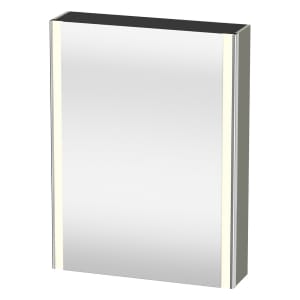 Duravit Xsquare Spiegelschrank 60 x 80 cm, 1 Tür Anschlag rechts, Steckdose: LKZ 1 (F)