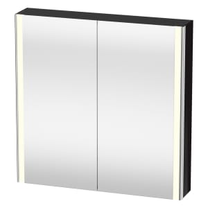 Duravit Xsquare Spiegelschrank 80 x 80 cm, 2 Türen, Steckdose: LKZ 0 (DE,AT)
