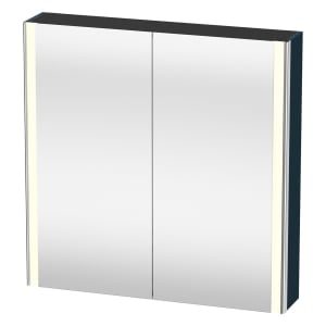 Duravit Xsquare Spiegelschrank 80 x 80 cm, 2 Türen, Steckdose: LKZ 1 (F)
