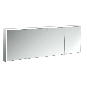 Emco prime Facelift LED-Lichtspiegelschrank 180 cm, 4 Türen, Aufputzmodell