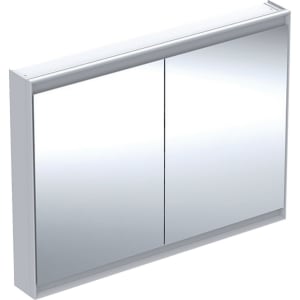 Geberit ONE Spiegelschrank, ComfortLight, 2 Türen, AP-Montage, 120 cm