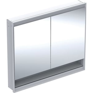 Geberit ONE Spiegelschrank mit Nische, ComfortLight, 2 Türen, UP-Montage, 105 cm