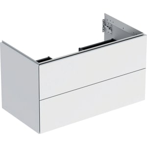 Geberit ONE Waschtischunterschrank, 2 Schubladen, 90 cm