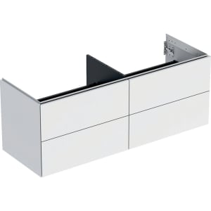 Geberit ONE Waschtischunterschrank, 4 Schubladen, 135 cm