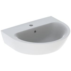 Geberit Renova Waschtisch 55 x 45 cm mit Hahnloch und Überlauf