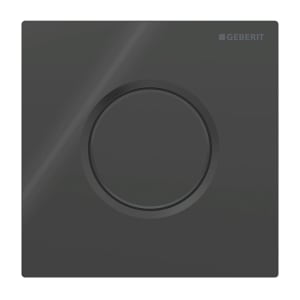 Geberit Typ 01 Ersatz-Betätigungsplatte für Urinalsteuerung mit pneumatischer Spülauslösung, Round