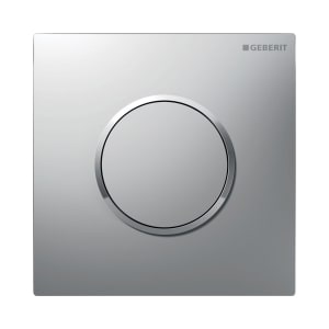 Geberit Urinalsteuerung mit pneumatischer Spülauslösung, Typ 10 Betätigungsplatte