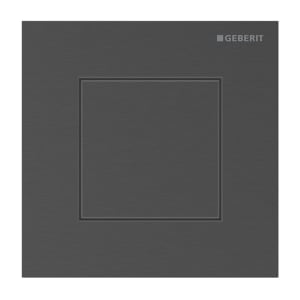 Geberit Urinalsteuerung mit pneumatischer Spülauslösung, Typ 40 Betätigungsplatte Square