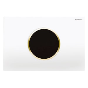 Geberit WC-Steuerung, elektronisch, Netzbetrieb, Betätigungsplatte Sigma10 automatisch/berührungslos