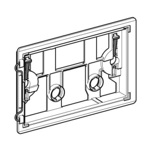Geberit Befestigungsrahmen für Omega Betätigungsplatten