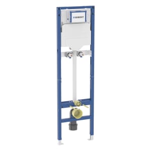 Geberit Duofix Element für Ausgussbecken mit Spülkastenanschluss 175 cm, mit Sigma Unterputzspülkasten 12 cm
