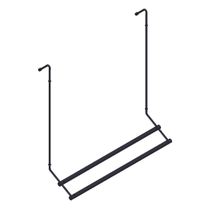 Giese Bodygard Badetuchhalter Duschwandmodell