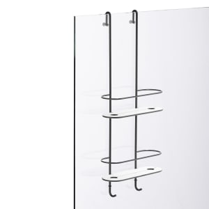 Giese Bodyguard Duschregal 2-teilig mit Halter für Rasierer