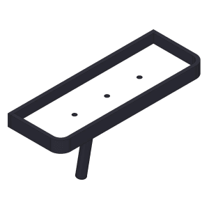 Giese Duschkonsole mit Glasabzieher