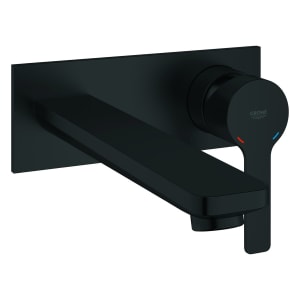 GROHE Lineare New 2-Loch-Waschtischbatterie Unterputz, Ausladung 20 cm