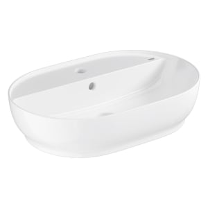 GROHE Essence Ceramic Aufsatzwaschtisch 60 cm, mit Hahnloch, mit Überlauf