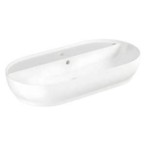 GROHE Essence Aufsatzwaschtisch 80 cm, mit Hahnloch, mit Überlauf