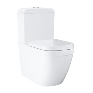 GROHE Euro Keramik Stand-WC-Kombination, spülrandlos