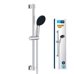GROHE Vitalio Start 110 Brausestangenset 60 cm mit 2 Strahlarten