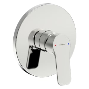 Hansa HANSABASIC Einhebelmischer-Duscharmatur, Fertigmontageset