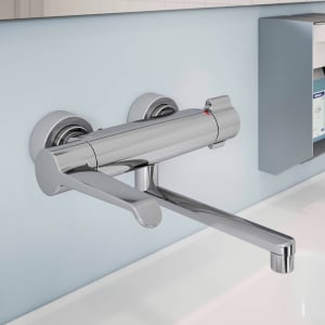 Hansa HANSACLINICA Waschtischbatterie Bedienungshebel lang