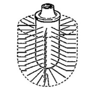 Hansa Ersatz-Bürstenkopf