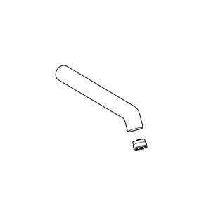 Hansa Hansadesigno Ersatz-Auslauf komplett 20 cm, ab 2009