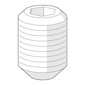 Hansa Ersatz-Gewindestift M6X 9,5