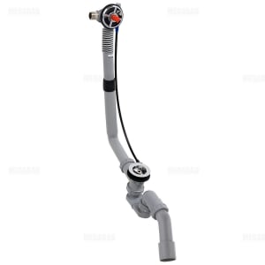 hansgrohe Exafill S Wanneneinlauf mit Ab- und Überlaufgarnitur Standardlänge