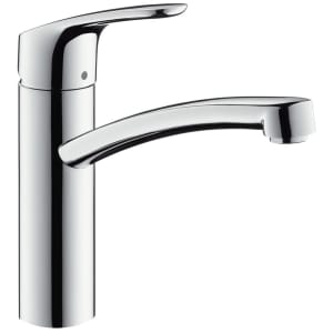 hansgrohe Focus M41 Einhebel-Küchenmischer 160, Niederdruck, offene Warmwasserbereiter, 1jet