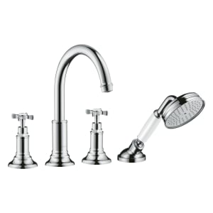 AXOR Montreux 4-Locharmatur für Wannenrandmontage