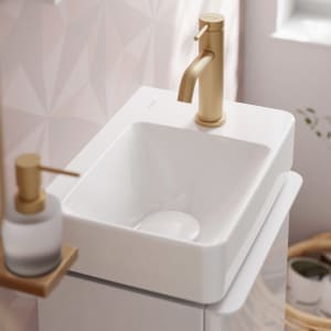 hansgrohe Xelu Q Handwaschbecken mit Ablage rechts 36 x 25 cm