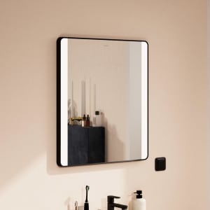 hansgrohe Xarita Lite Q Spiegel mit seitlicher LED-Beleuchtung 600/30 für Wandschalter