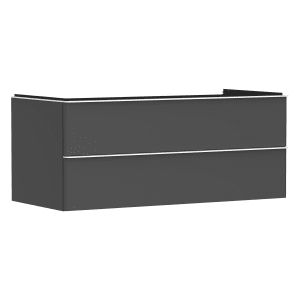 hansgrohe Xelu Q Waschtischunterschrank für Konsole 118 x 48,5 cm, 2 Schubkästen, Griff mattweiß