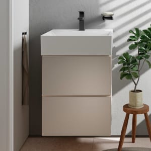 hansgrohe Xevolos E Waschtisch mit Unterschrank 50 cm mit 2 Schubkästen