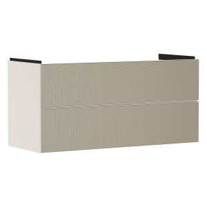 hansgrohe Xevolos E Waschtischunterschrank 118 x 57,5 mit 2 Schubkästen