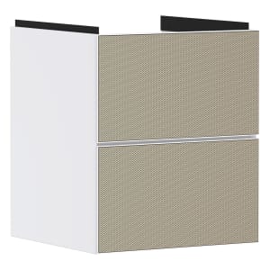 hansgrohe Xevolos E Waschtischunterschrank 48 x 55,5 cm mit 2 Schubkästen