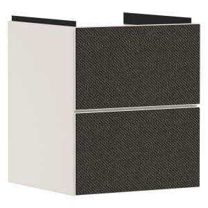 hansgrohe Xevolos E Waschtischunterschrank 48 x 55,5 cm mit 2 Schubkästen