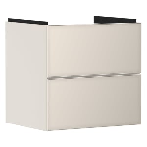 hansgrohe Xevolos E Waschtischunterschrank 58 x 57,5 cm mit 2 Schubkästen
