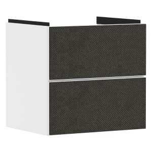hansgrohe Xevolos E Waschtischunterschrank 58 x 57,5 cm mit 2 Schubkästen