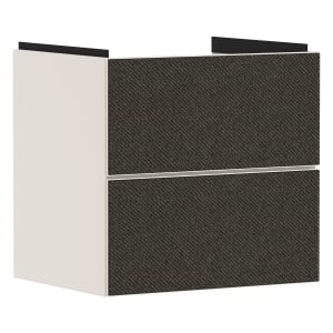 hansgrohe Xevolos E Waschtischunterschrank 58 x 57,5 cm mit 2 Schubkästen