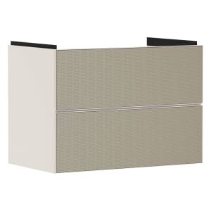 hansgrohe Xevolos E Waschtischunterschrank 78 x 57,5 cm mit 2 Schubkästen